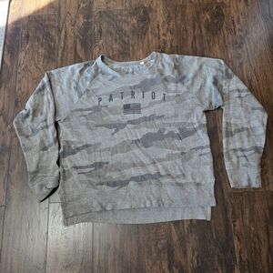 Gray Camouflage Women's Sweatshirt